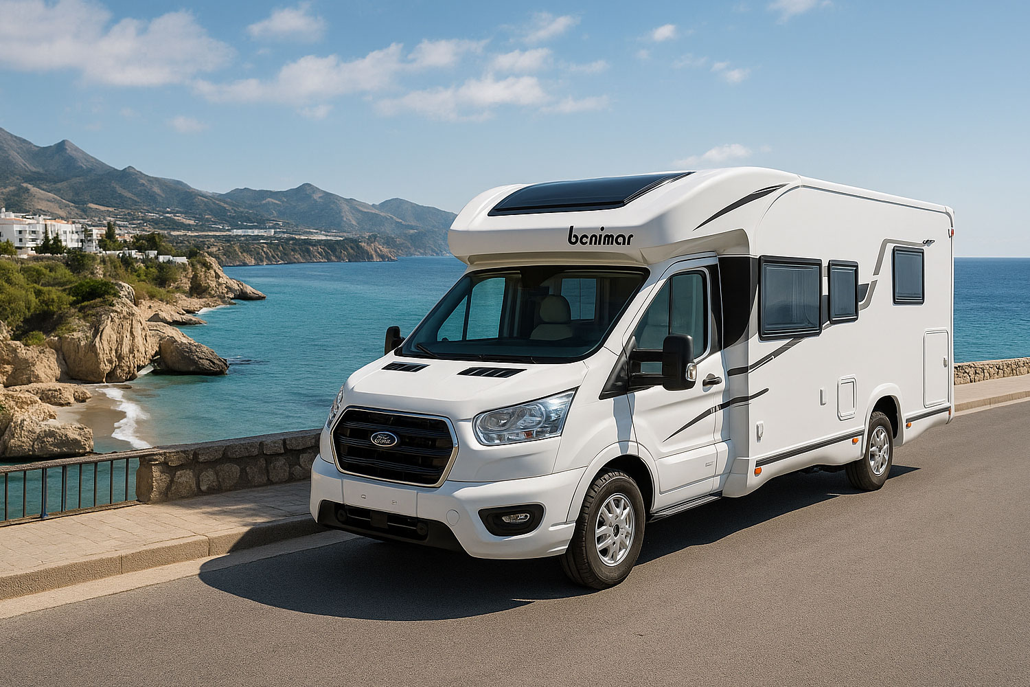 Route from Malaga by motorhome along the coast of Andalusia